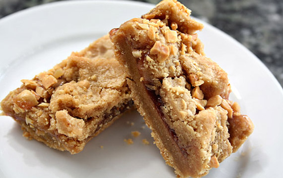 Peanut Butter And Jelly Bars